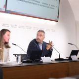 Les deux ministres dressent le bilan de leurs 100 premiers jours en tant que conseillers d'Etat, lors de la conférence de presse du jour